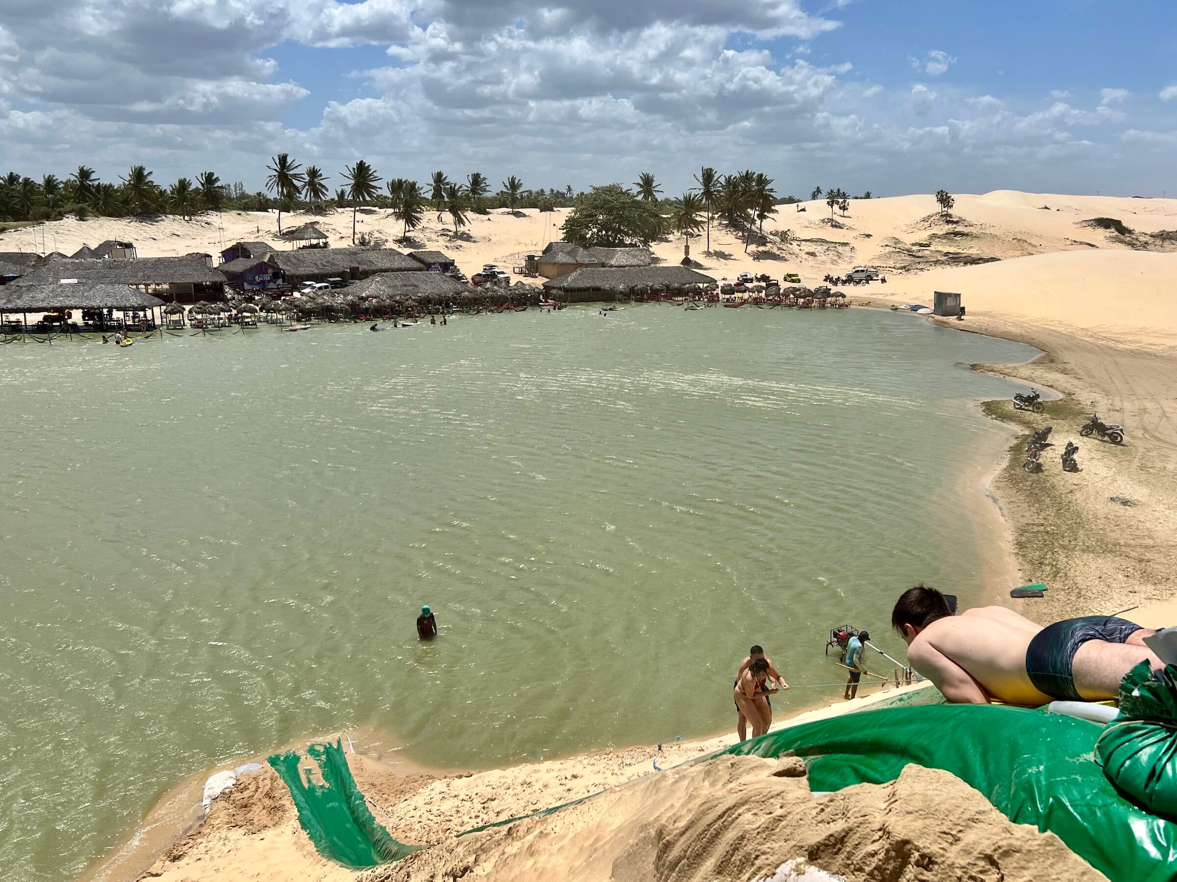 Toboágua nas Dunas